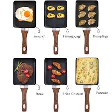 Actually, i think nonstick is great for beginners as it makes it easier to learn and cook with. 13 18cm Japanese Non Stick Frying Pan With Glass Lid Tamagoyaki Fry Egg Pancake Maker Aluminum Alloy Pot Kitchen Cookware Gadget Pans Aliexpress