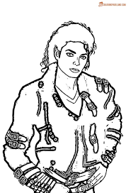 Michael Jackson Coloring Pages Free Printable Images Photos Of Michael Jackson Coloring Pages Michael Jackson