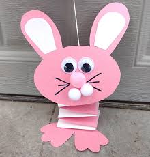 Traditia iepurasului de paste este un ritual pagan, care nu are nicio legatura cu sarbatoarea mortii si invierii lui iisus hristos. Activitate De Primavara Iepuras Saltaret Din Hartie Itsy Bitsy