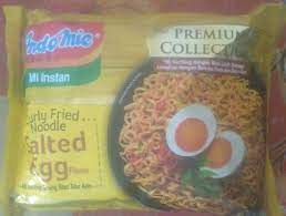 Since its launch in august, indomie's salted egg flavour mee goreng has gone viral. Indomie Mi Instant Curly Fried Noodle Salted Egg Flavour Indofood 100g