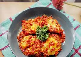 Resep Telur Ceplok Balado Oleh Nella Novia Recipe Resep Telur Rebusan Resep