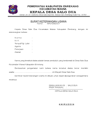 Menulis surat untuk orang tua tentu akan menggunakan bahasa lebih formal dan santun, berbeda dengan menulis surat untuk sahabat atau teman. Surat Keterangan Usaha