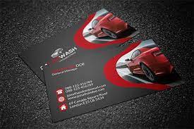 Shop auto detailing business cards created by luckyturtle. 40 Car Wash Business Card Templates Free Psd Indesign Downloads