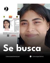 Solicitan el apoyo para la búsqueda y localización de la adolescente JADE  MARILIN ZAPATA ARJONA de 17 años de edad.