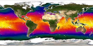 NASA SVS | Global Sea Surface Temperature from June, 2002 to September,  2003 (WMS)