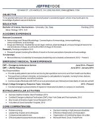Medical Student Resume Example Sample