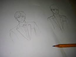 Maybe you would like to learn more about one of these? Bts Anime Version Drawings Working In Progress Steemkr