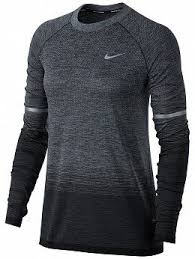 Black Blue And Pink Nike Shirt Nike Women S Winter Knit Long Sleeve Tennis Outfit Women Women Long Sleeve Womens Tennis Skirts