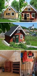 Ein Schwedenhaus Als Geratehaus Und Pflanzen Winterquartier Gartenhaus Haus Sommerhaus