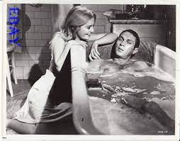 Steve McQueen barechested in bath tub VINTAGE Photo | eBay
