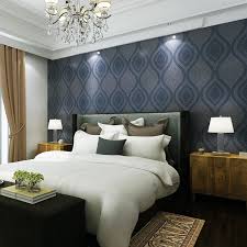 Explore and download tons of high quality blue wallpapers all for free! Free Shipping The Living Room Bedroom Bed Tv Setting Navy Blue Wallpaper Bedroom 800x800 Wallpaper Teahub Io