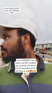 GOOD NEWS OOOOOH FOR ALL APC MEMBERS TODAY #tiktokvideo #voicechallenge  #trendingvideos #igboamaka #obidient #officerwinter #funnybroscomedy  #MRFUNNY #tundeednut #kingdompartnerships #labourparty ...