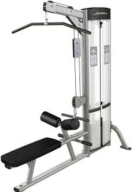 Life Fitness Optima Series Lat Pulldown Low Row Remanufactured