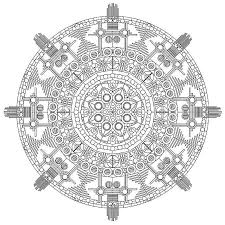 The basic form of most mandalas is a circle in which are depicted symbolic gates of the. Free Printable Mandala Coloring Pages For Adults