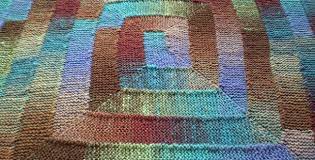 Pattern attributes and techniques include: Fun Ten Stitch Knitted Blanket Free Knitting Pattern