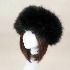 Women Men Russian Thick Fluffy Cap Fur Headband Hat Warm Ear Warmer Ski Classic Walmart Com