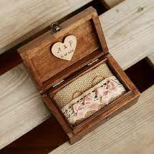 Personalized Wedding Ring Box Wooden Ring Box Ring Holder Etsy Wooden Ring Box Personalised Wedding Ring Boxes Wedding Ring Box