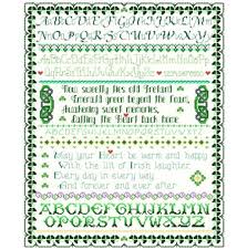 We have also included charted antique samplers from the csg collection in our download store. Old Ireland Sampler Cross Stitch Pattern By Muffy Crosstitch Com