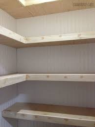 Use the right containers for your inventory. How To Build Corner Floating Shelves Sawdust Girl Floating Shelves Kitchen Build Floating Shelves Pantry Remodel