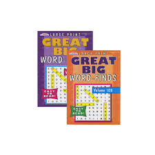 95 free delivery on your first order. 48 Bulk Kappa Large Print Great Big Word Finds Puzzle Book At Bluestarempire Com