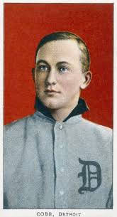 Ty Cobb (1886-1961) Ntyrus Raymond Cobb American Baseball Player On An  American Baseball Card As A Member Of The Detroit Tigers C1910 Poster Print  by ...