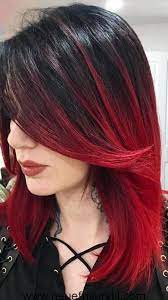 red ombre hair color ideas for 2019 color ideas ombre haircolorblonde haarfarben haarfarbe schwarz ombre haare farben