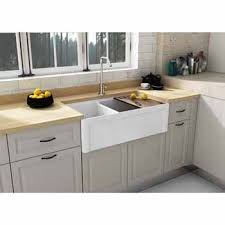 After investing a significant amount of time in. Dorchester 33 W Reversible Fireclay Farmhouse Double Bowl Sink Included Cutting Board Grid And Strainer By Empire Kitchensource Com