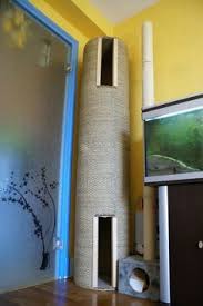 Un Arbre A Chat Fait Maison En 2020 Jouets Pour Chat Faits Maison Jeux Pour Chat Arbre A Chat