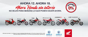 Instrumentos musicales (12 y 18 cuotas) todo tipo de instrumento musical. Honda Ofrece Planes Ahora 12 Y Ahora 18 Para La Compra De Motos Motonews