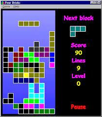 Classic tetris game with a nice graphics and sound. Four Bricks Free Tetris Free Download Freewarefiles Com Free Games Category