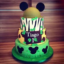 Bizcocho De Mickey Mouse Sencillo Mickey Safari Cakes Torta Safari Tortas De Mickey Fiesta De Mickey Mouse
