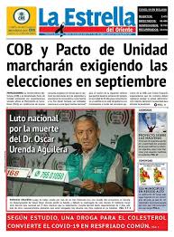 Conoce la principales noticias de bolivia en directo hoy 06 de abril en un solo lugar. Portada De Los Periodicos De Bolivia Hoy Infodiez Bolivia Noticias