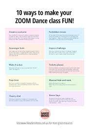 Zoom Dance Class Ideas For Dance Teachers And Dance Studio Owners Dance Teacher Tools Online Dance Classes Kids Dance Classes