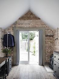 Garage Conversion To A Stylish Guest Room Mark Lewis Interior Design London Garage Decor Garage Door Design Garage Bedroom