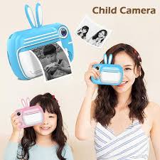 Children's polaroid camera will open their eyes to a new exciting hobby i.e. 3 5 Inch Screen Children S Polaroid Camera Black And White Inkless Printing Camera With Silicone Case Buy From 53 On Joom E Commerce Platform