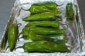 They smell awesome, and certify that any recipe using them will create a meal that is muy authentico and muy sabroso! How To Roast Green Chilies Roasted Green Chili Green Chili Recipes Green Chili Peppers