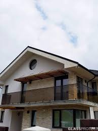 Balustradă Sticlă Balcon Glass Design Outdoor Decor Bird House