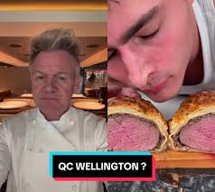 Gordon Ramsay Reacts to Beef Wellington Joshua Weissman