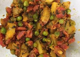 Gajar Methi Matar Aloo Ki Sabzi Recipe By Renu Nagrath Recipe Sabzi Recipe Recipes Veggie Recipes