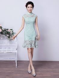 Sheath Cocktail Dress Mint Green Lace Mother Of The Bride Dress Ruffles Short Wedding Guest Dresses Short Wedding Guest Dresses Green Cocktail Dress Mother Of The Bride Dresses