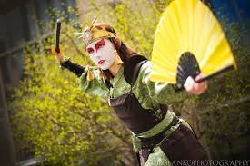 It seems that the only truly tall people are bato and kyoshi who look like they're nearing 6'ft. Kyoshi Warrior Suki Syagria S Cosplay