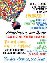 Disney Pixar Up Quotes With Balloons By Studiomarshallarts Pixar Up Quotes Up Quotes Disney Up Movie Quotes
