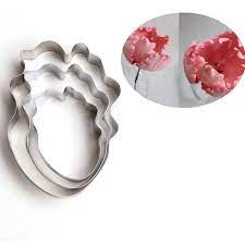 3pcs Fondant Cake Cutter Plunger Cookie Mold Sugarcraft Flower Decorating Mould Cake Decorating Tools Cake Decorating Decorating Mold