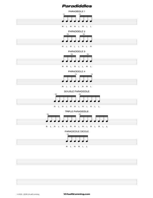 Paradiddles & Patterns | What a Wonderful Drum World