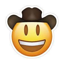 Cowboy Emoji Sticker By Aleexbee Emoji Stickers Iphone Case Stickers Hydroflask Stickers