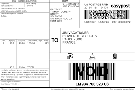 37 Unfolded Package Weight Stamp Chart