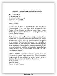 Listing websites about write up for promotion samples. 12 Amazing Promotion Recommendation Letter Sample Template Redlinesp