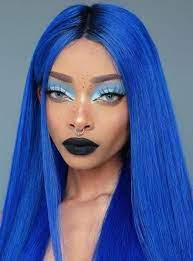 Hair Color Head Neon Hair Neon Hair Colourful Hair Violet Hair Turquoise Hair Dip Dye Hair Adventure Time Geek Hair Trend Aesthetic Hair Hair Color Blue Hair