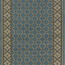 Natco Stratford Bedford Light Blue 33 In X Your Choice Length Stair Runner 8264blwr The Home Depot Stair Runner Stair Runner Carpet Staircase Remodel Diy