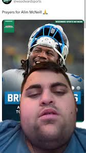 #greenscreen alim mcneill is out for the season die to a torn acl